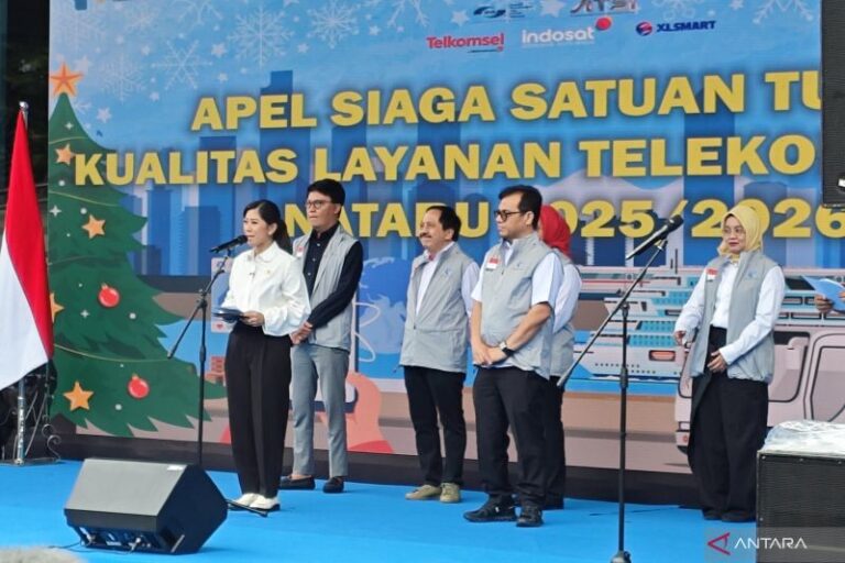 Kemkomdigi: Pemulihan Menara BTS di Aceh Tercapai 80,63%