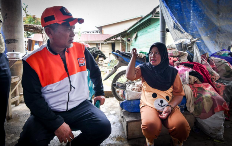 Presiden PKS Menghadapi Tantangan Saat Kunjungan ke Aceh Tamiang