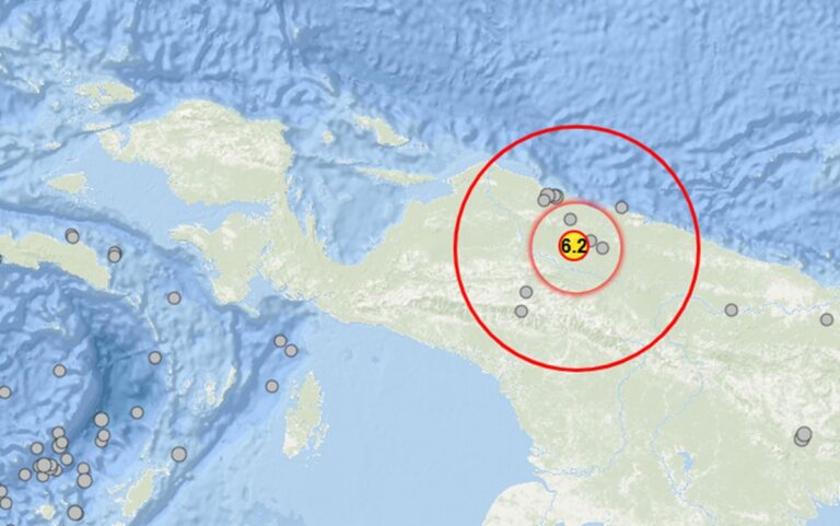 Gempa 6,2 Magnitudo Guncang Yalimo, BMKG: Aman Dari Tsunami