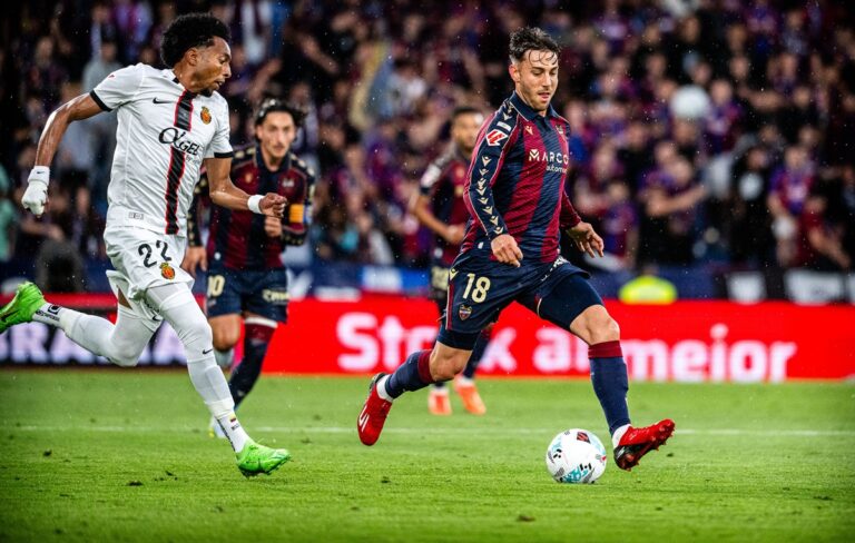 Levante Raih Tiga Poin Penting Usai Kalahkan Mallorca 2-0