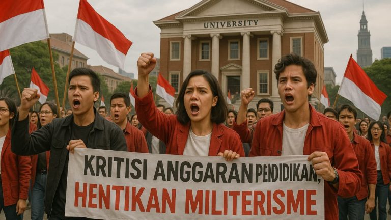 Mahasiswa Soroti Belanja Negara ‘Dark Indonesia’ di Sejumlah Kampus