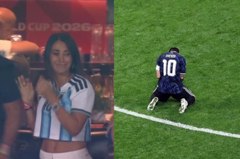 Air Mata Antonela dan Messi Hiasi Malam Bersejarah Argentina