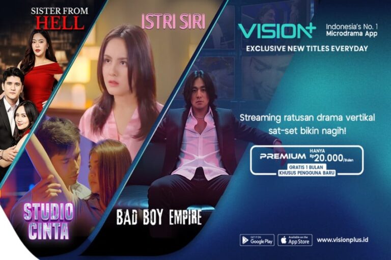 Drama Singkat Vertikal VISION+ Jadi Favorit Baru Setiap Hari