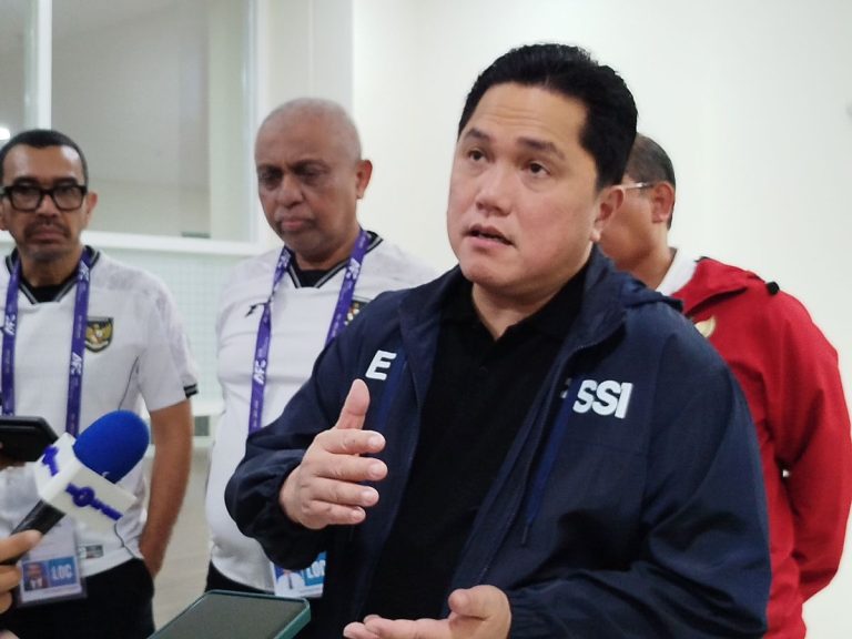 Erick Thohir Bahas Masa Depan Gerald Vanenburg Setelah Gagal