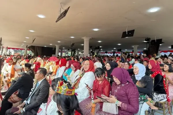 Suasana Istana Merdeka Saat Upacara HUT ke-80 RI Dimulai