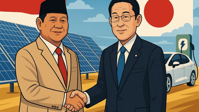 Indonesia dan Jepang Sepakati Kerja Sama Energi Terbarukan