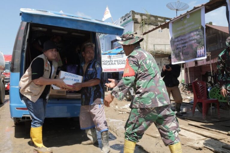 Bantuan Air Bersih dan Sembako untuk Korban Tapanuli Selatan