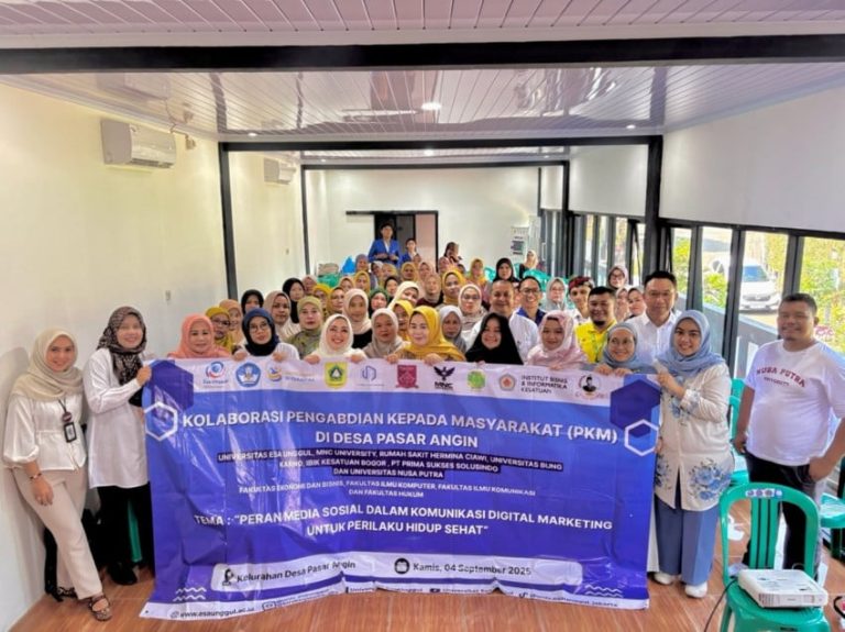 MNC University Gelar Kegiatan Pengabdian di Desa Pasir Angin