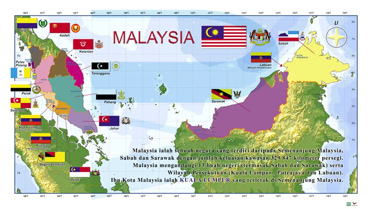 peta malaysia