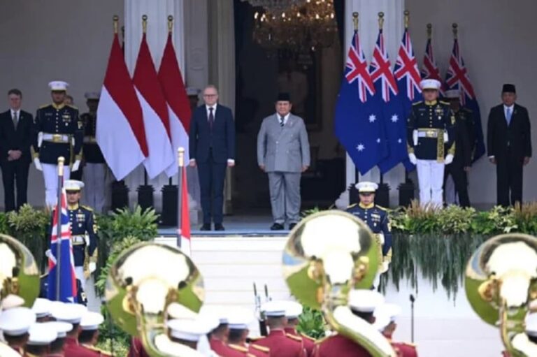 Prabowo dan PM Albanese Jalin Kontrak Penting RI-Australia