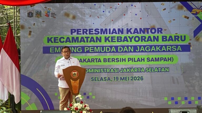 Pramono Resmikan Dua Embung di Jagakarsa, Kurangi Banjir 20%